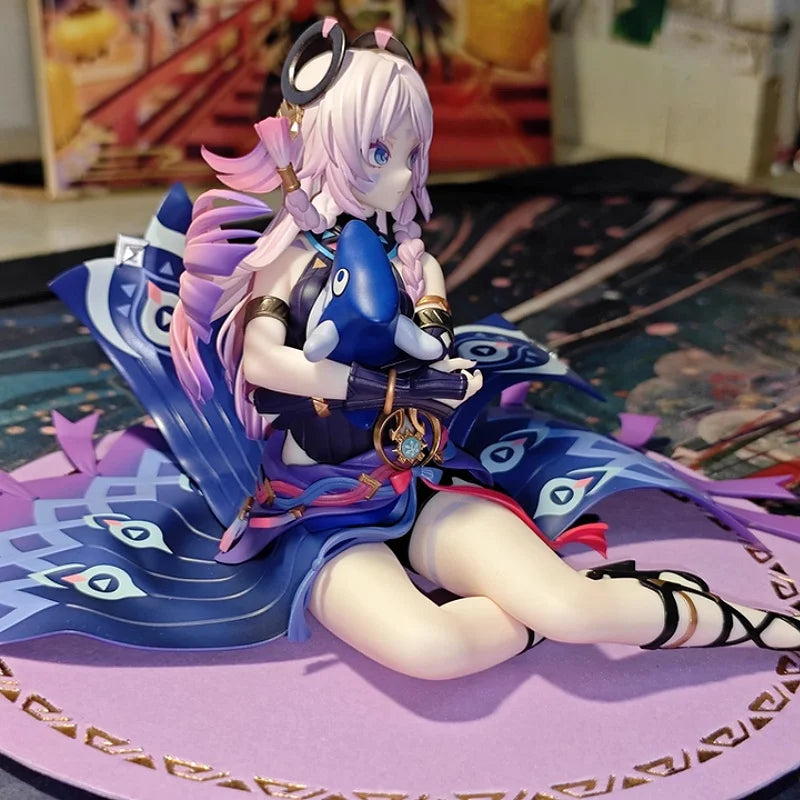 [in Stock] Genshin Impact Anime Toy Citlali Obsidian Granny Figurine Model Collection Decoration Ornament Gift