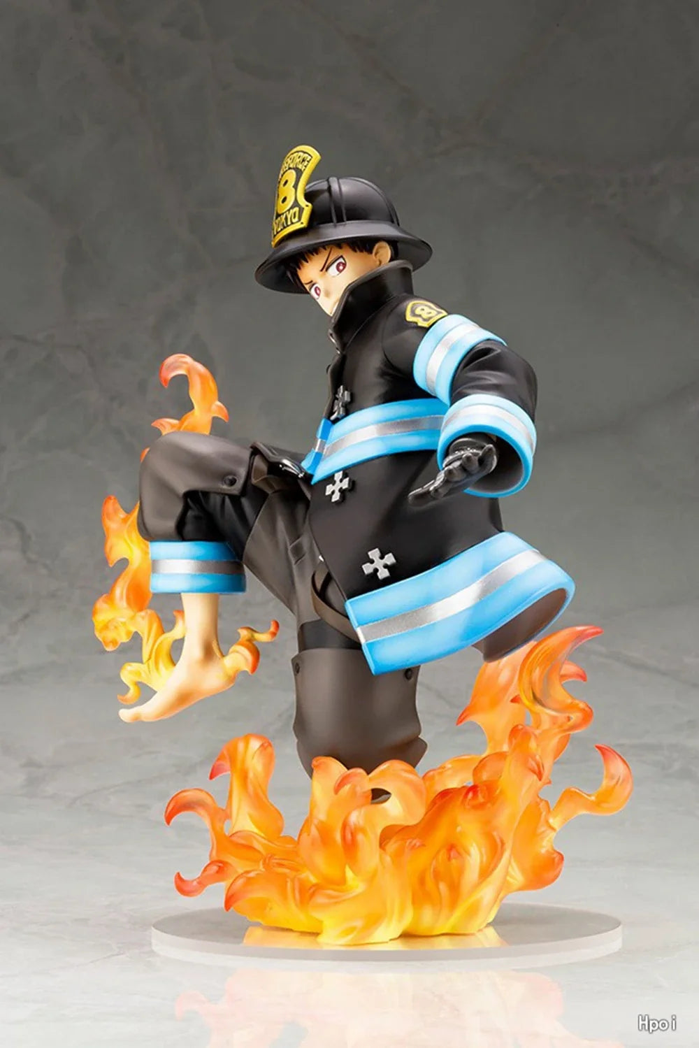16CM Anime Enn Enn no Shouboutai Shinra Kusakabe Figure Scene Model Toy Doll Action Figure 1/8 pvc Collection Gifts