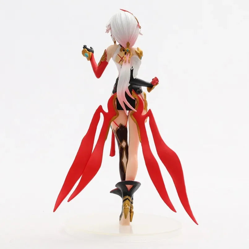 22cm Honkai Impact 3rd Fu Hua Anime Girl Figure Houkai Gakuen Kiana Kaslana Action Figure Adult Collectible Model Doll Toys Gift