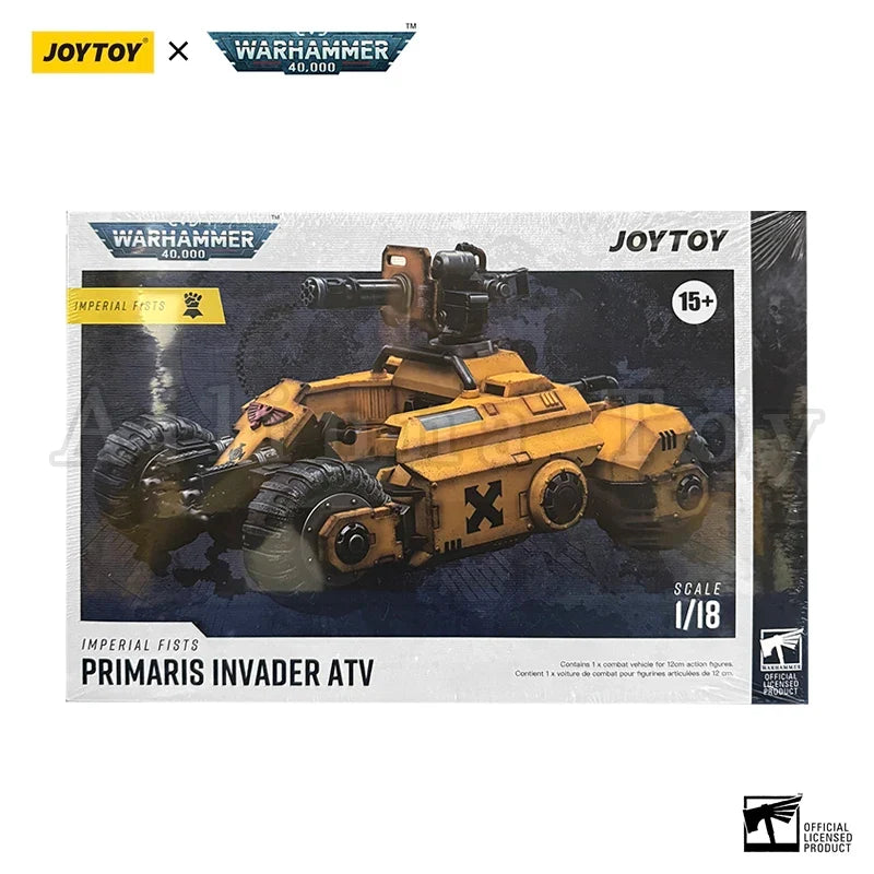 JOYTOY 1/18 Action Figure 40K Fists Primaris Invader ATV Anime Collection Military Model