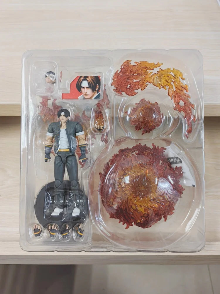 [IN-STOCK]JOYTOY SNK 1/18 Action Figures KOF 98UM Hero Team Kyo Kusanagi&Goro Daimon&Benimaru Nikaido Model Gift