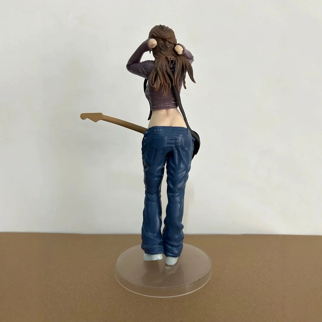 23cm BOCCHI THE ROCK Guitar Sister Beautiful Girl Anime Handmade Action Figures Desktop Case Decoration Ornament Gift