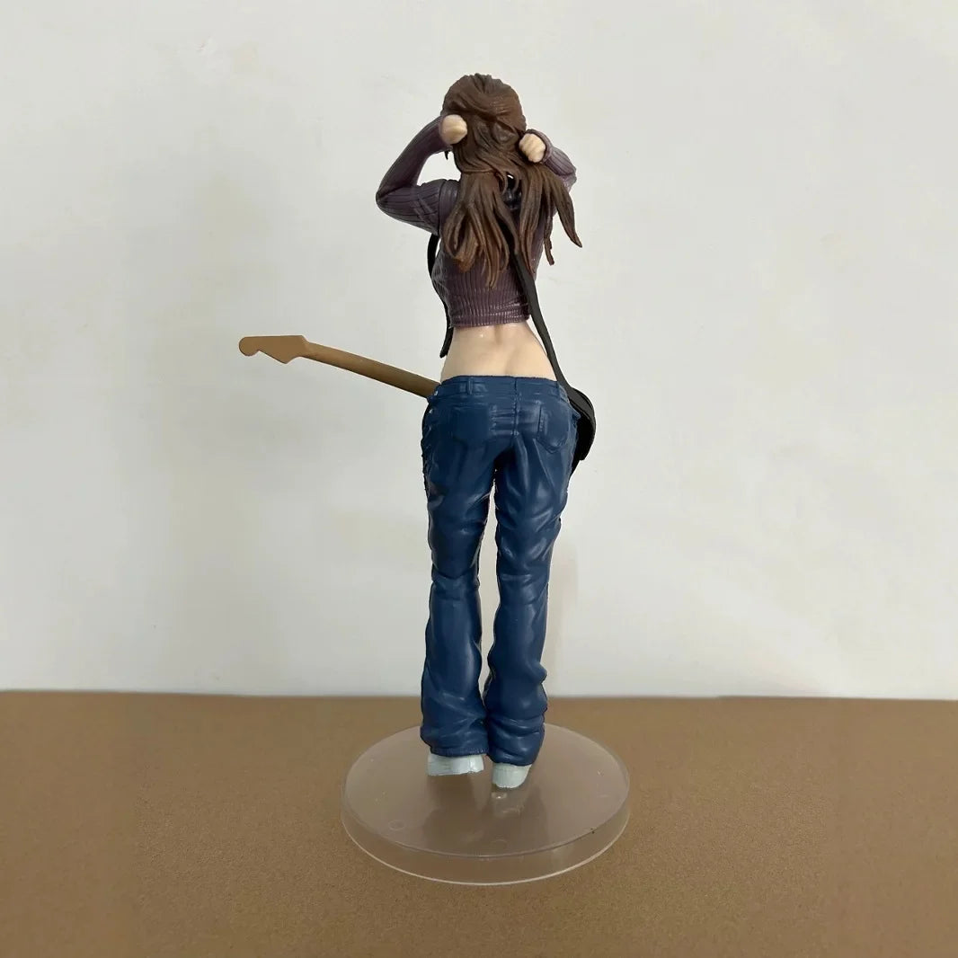 23cm BOCCHI THE ROCK Guitar Sister Beautiful Girl Anime Handmade Action Figures Desktop Case Decoration Ornament Gift