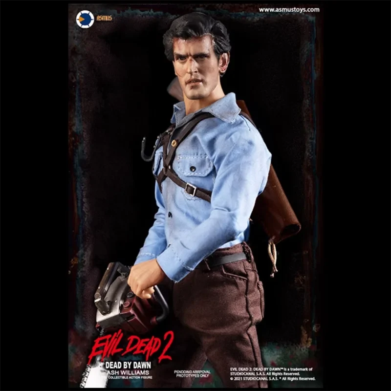 Original Asmus Ash Williams Evil Dead EDA001 Figure Model Toys Scene Decoration Hobby Collection