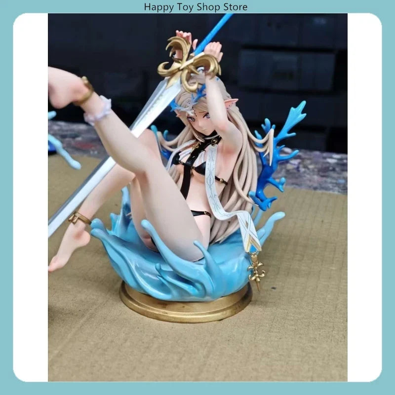 20cm Wuthering Waves Cartethyia Anime Figure Model Statue Desktop Decoration Gift