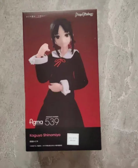 Original Max Factory Figma#539 Miss Kaguya Wants Me To Confess My Love Shinomiya Kaguya Anime Figure Model Toy Gift Collection