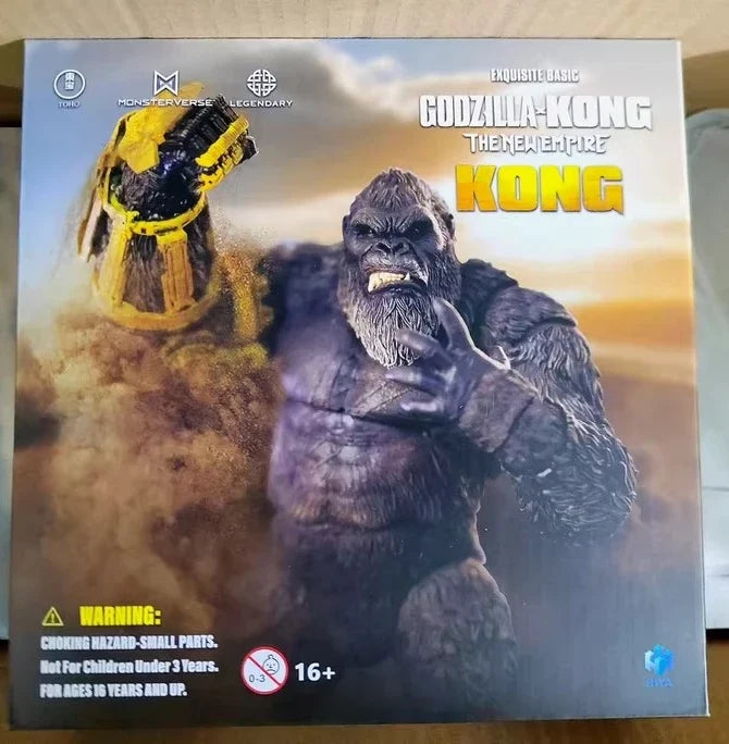 In Stock HIYA Godzilla Vs. Kong 2 Kong  Mechanical Glove Ver. 1/10 Action Figure Anime Models Toy Doll Gift Hobby Collectible