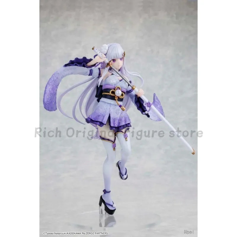 【Pre-sale】Original KADOKAWA KDcolle Re: ZERO - Starting Life in Another World - Emilia Battle Costume Anime Figure