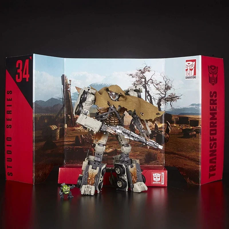 100% In Stock Original Hasbro Takara Tomy DOTM SS34 SS 34 Leader Megatron Autobot Anime Model Toys Action Figures