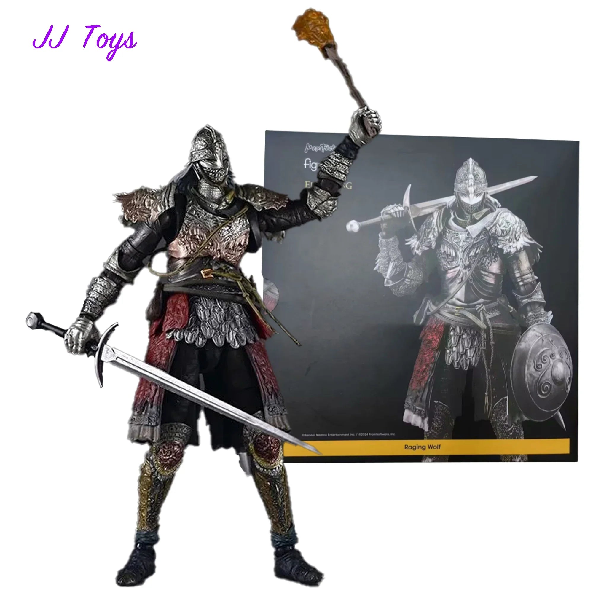 15cm Elden Ring Game Figures Action Figure Figma 624 Raging Wolf Statue Model Doll Collection Toys Gifts