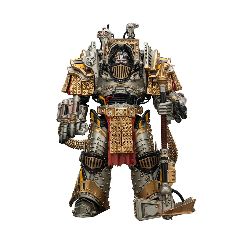 【Pre-sale】JOYTOY Iron Warrior Petulabo Primarch of The LVth Legion 1/18 Action Figure Toy Garage Collection Kit Model
