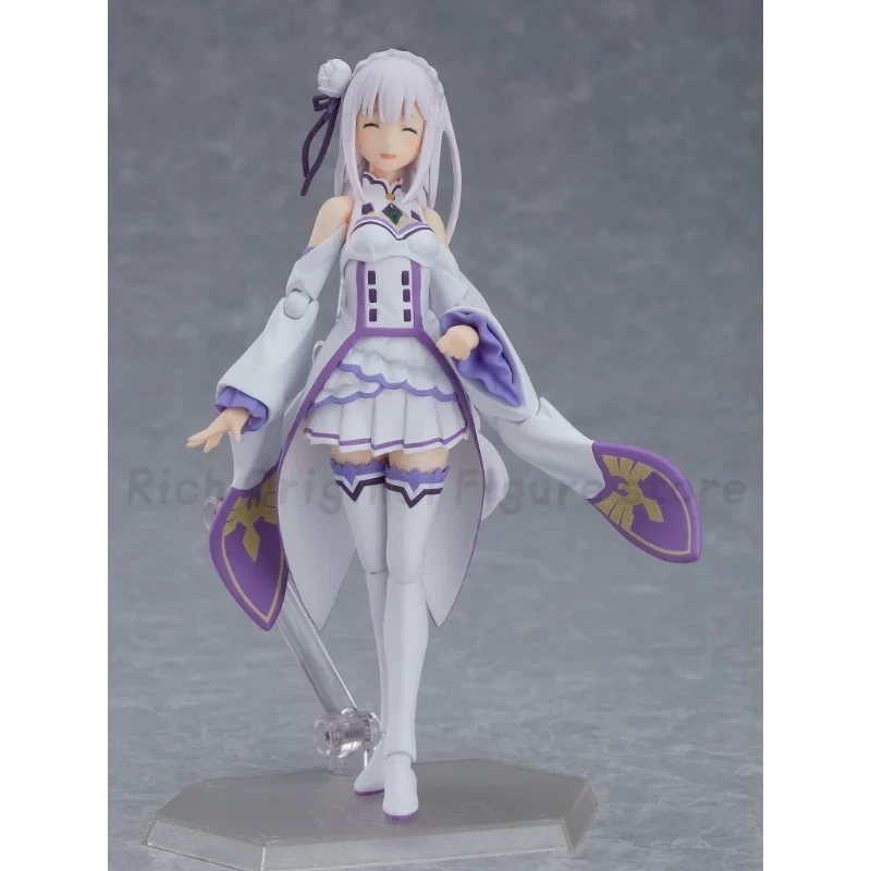 【In Stock】Original Max Factory Figma#419 Re: ZERO - Starting Life in Another World - Emilia Anime Action Figure Model Ornaments