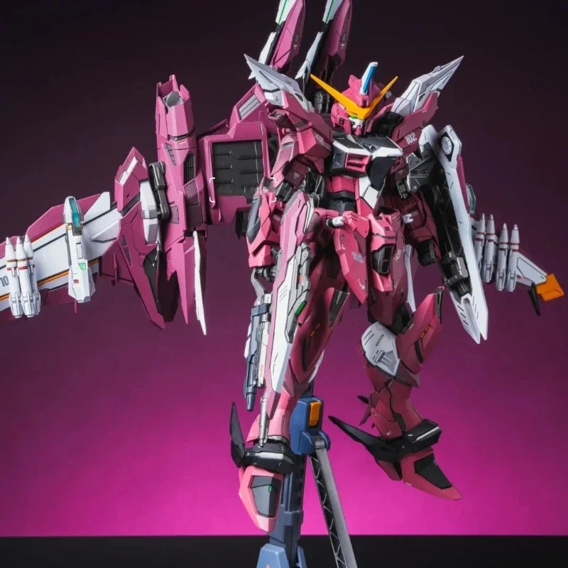 In Stock New Chengshun Mg 1/100 Justice Assembly Model Kit Seed Action Figures Robot Plastic Model Anime Periphery Model Present