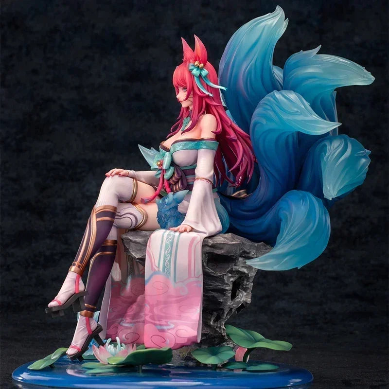 In Stock Myethos Spirit Blossom Ahri Original Anime Figure Collectible Model Dolls Figurine Ornament Gifts Toy