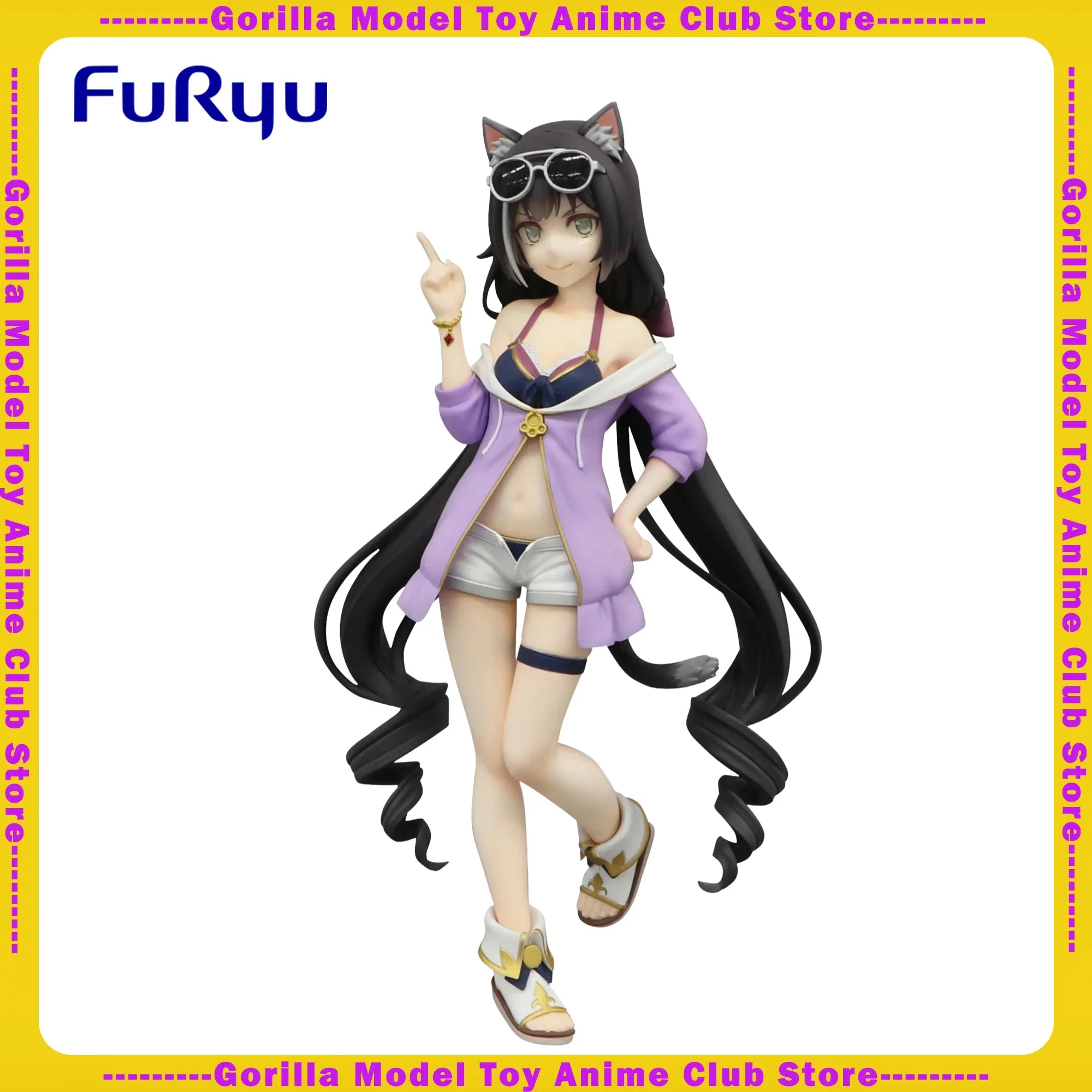 In Stock Original Genuine FuRyu Prize Figure Princess Connect! Re:Dive Kyaru 170mm Anime Figure Toys PVC Collectible Gift