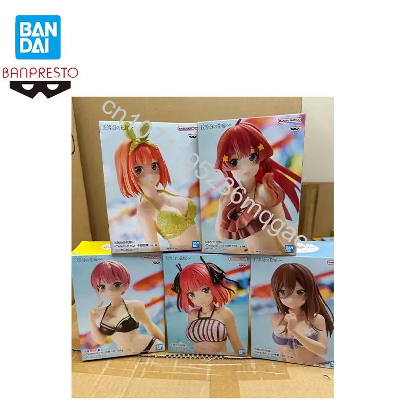 In Stock Celestial vivi The Quintessential Quintuplets Ichika Nino Nakano Miku Yotsuba Figure Anime Modle Collectible Toys