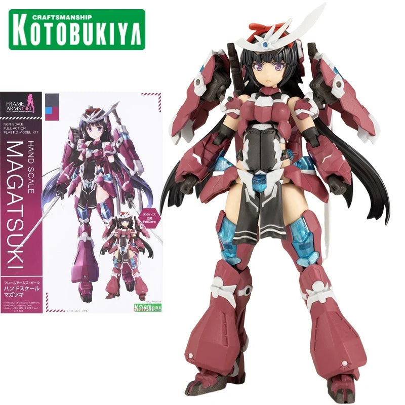 Stock Genuine Original Kotobukiya Hand scale girl Frame Arms Girl Magatsuki Anime Action Figure Model Doll Collection Toys Gifts