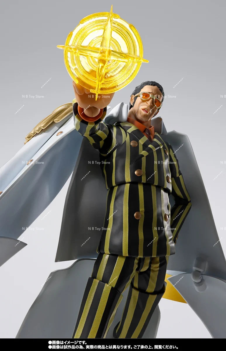 100% Original Bandai ONE PIECE S.H.Figuarts SHF Borsalino Future Island Egghead Action Figure Anime Gift Collector's Model Toy