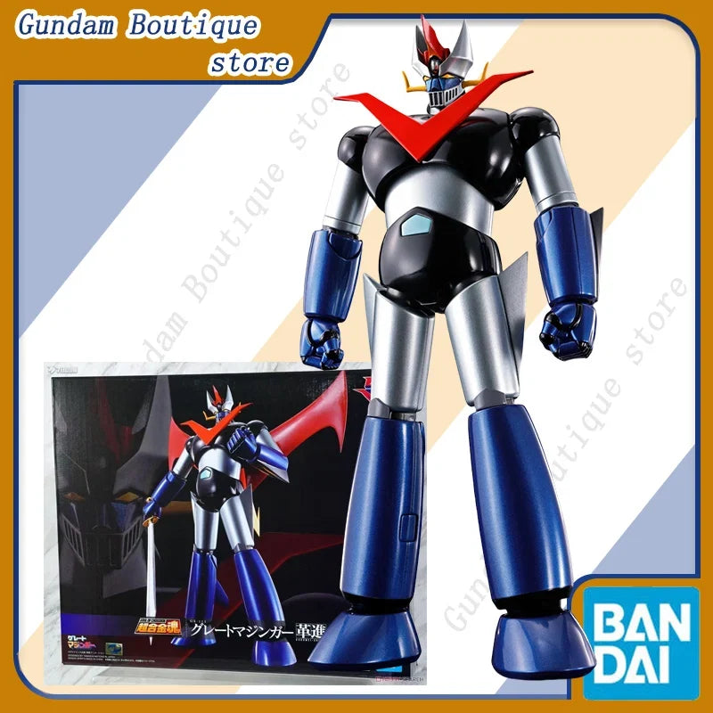 Bandai Genuine SOUL OF CHOGOKIN GX-111 Large Mazinger -KAKUMEI SHINKA- Anime Action Figure Collectible Model Toys Gift Children
