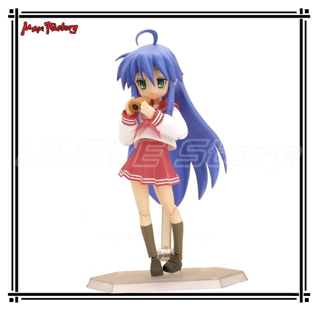 Original Max Factory Figma #EX-008 Lucky Star Izumi Konata Anime Figure Model