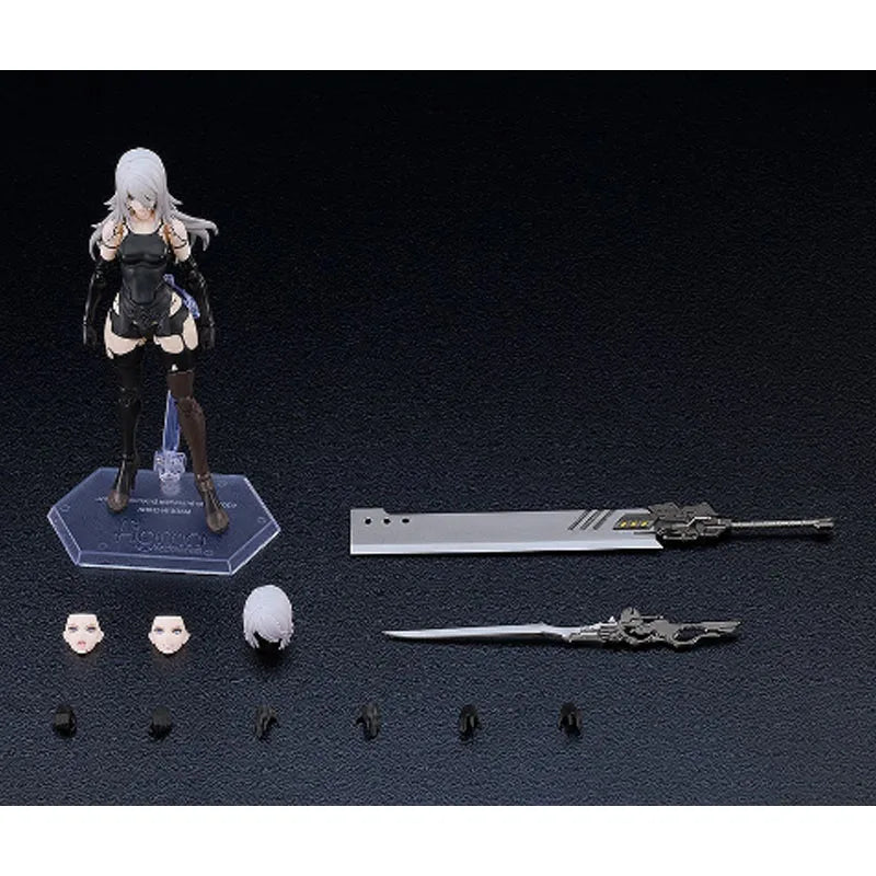 Max Factory Original Figma Automata (Anime Version) A2 160mm Anime Action Figures Toys for Boys Christmas Gift Collectible Model