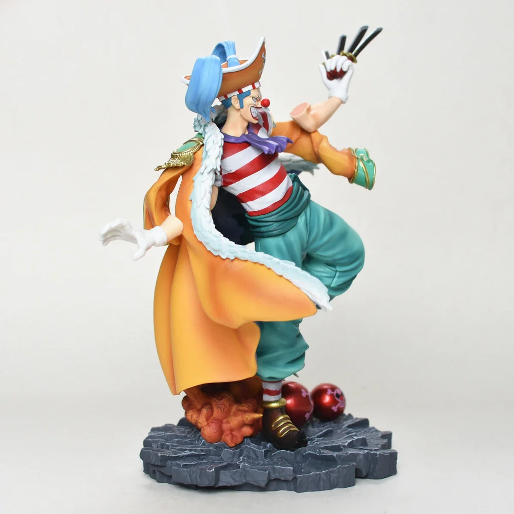 Anime ONE PIECE Buggy Figure Buggy Action Figure Desktop Ornament Statue Collection Model Toy Gift