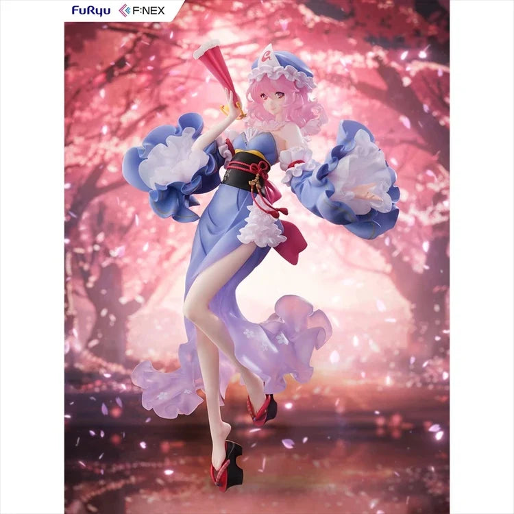 Original F:NEX Project Saigyouji Yuyuko 1/6 Scale Figure Toys Model Ornaments Gifts
