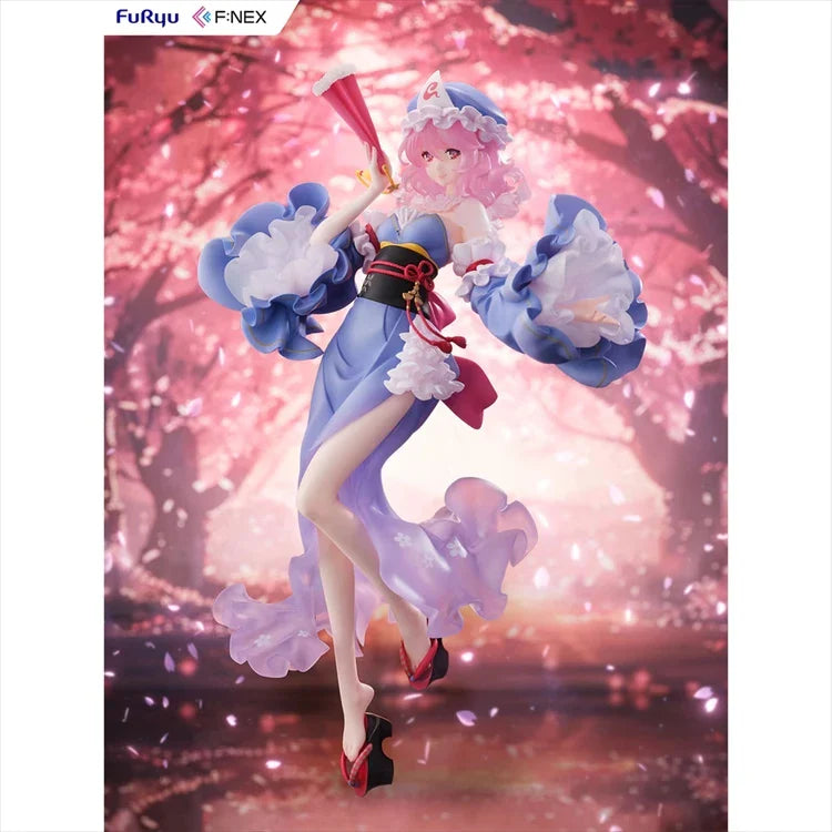 Original F:NEX Project Saigyouji Yuyuko 1/6 Scale Figure Toys Model Ornaments Gifts