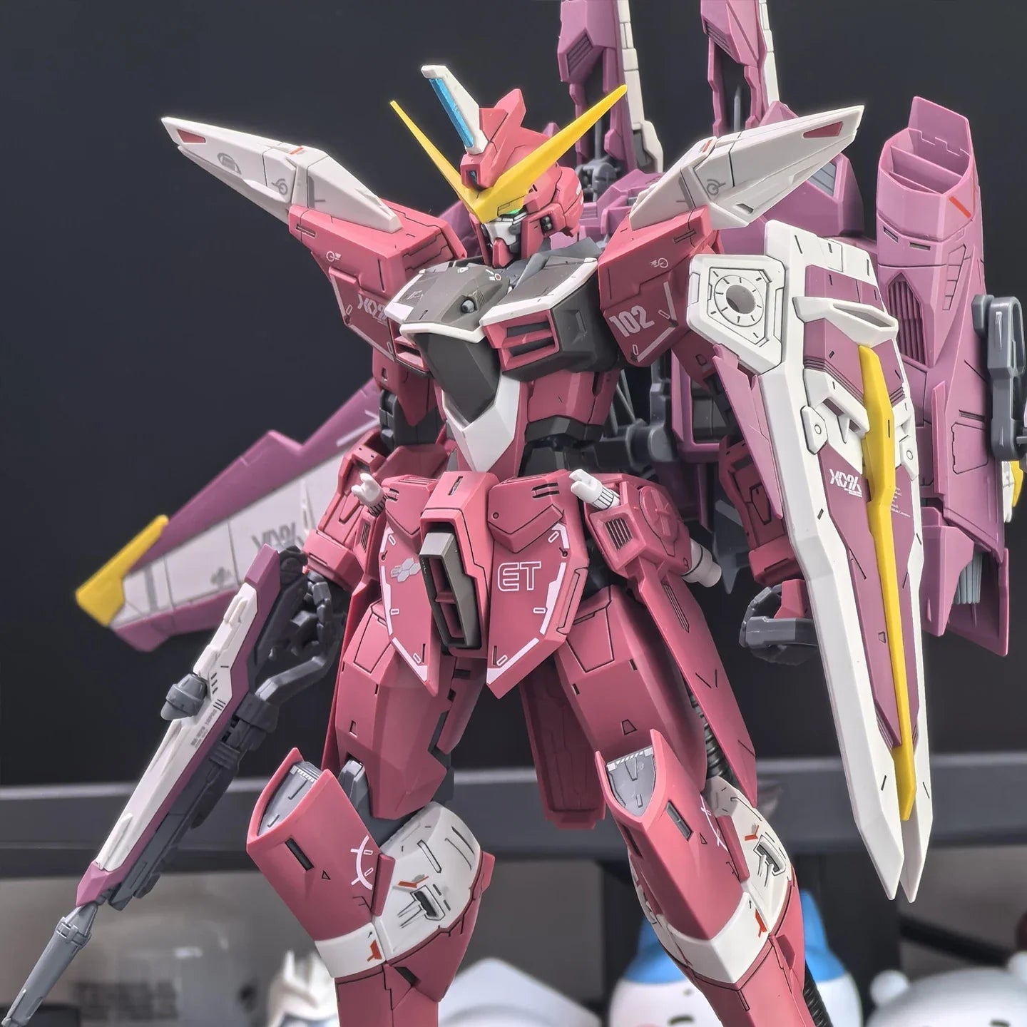 In Stock New Chengshun Mg 1/100 Justice Assembly Model Kit Seed Action Figures Robot Plastic Model Anime Periphery Model Present