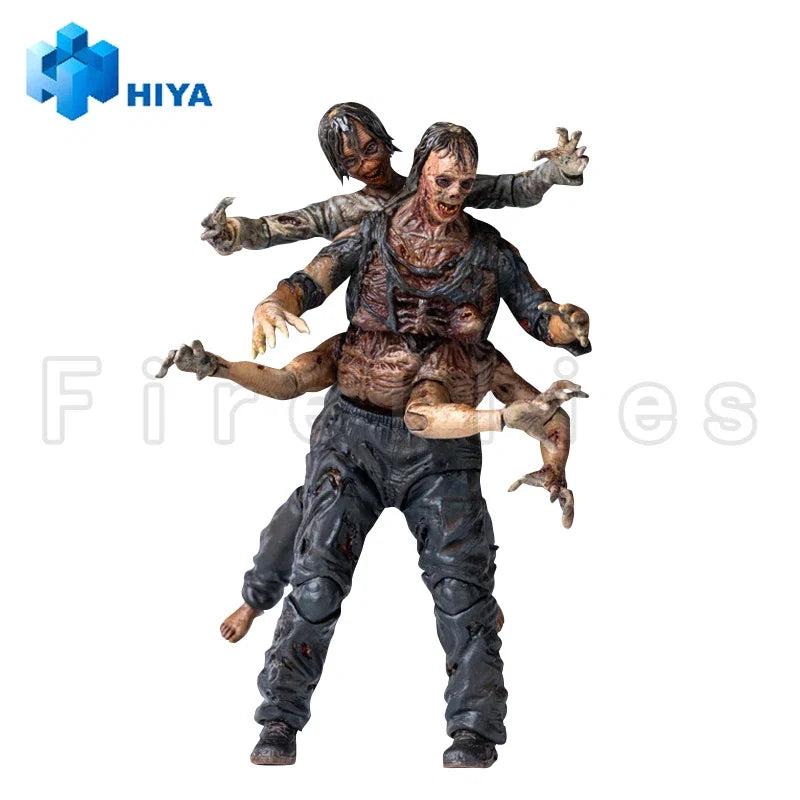 1/18 HIYA 3.75inch Action Figure Exquisite Mini Series The Walking Dead Dead City Walker King Anime Toy