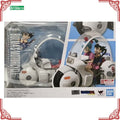 Auf Lager Original Bandai Dragon Ball Modellbausatz SHF Bulmas Motorrad Hoipoi Kapsel Nr. 9 Anime Actionfigur Sammlung Modell Spielzeug