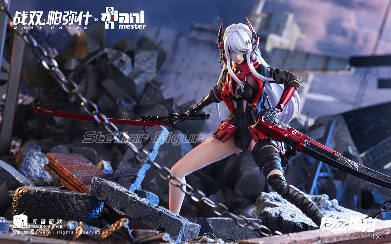 [SF] in Stock Original Nuclear Gold Reconstruction AniMester Battle Double Pamish Lucia Crimson Abyss 1/9 Scale Figure Anime