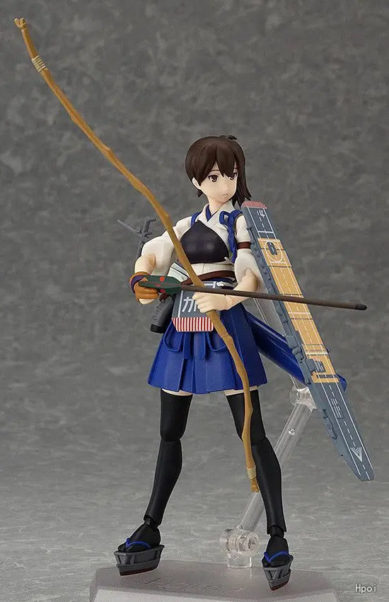 Original Max Factory figma#EX-19 fleet Collection Kaga Hokuto anime figure model toy gift collection