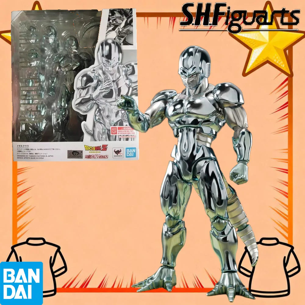 100% Authentic In Stock Genuine Bandai S.H.Figuarts Dragon Ball Z Mechanical Cooler Anime Action Figure Collection Model Toy