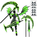 Desktop Decoration 3D Printed Robot 13 Action Figure Shapeshift Robot Multi-Jointed Movable Robot Dummy Action Figures Upgraded