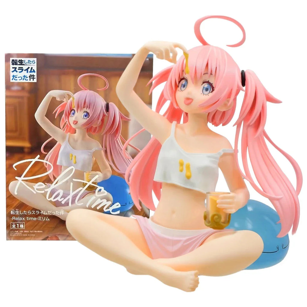 13CM Anime Figur Milim Nava That Time I Got Reincarnated As a Slime Relax time Anime Figur Spielzeug Geschenk Sammlung Actionfigur