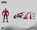 【Vorverkauf】 INART 1/12 Red Death Batman Actionfigur mit FX-Base - Dark Nights: Metal Series Comics Sammlerstück