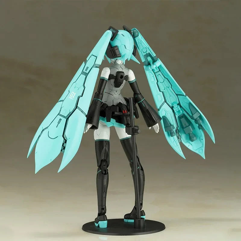 Kotobukiya Original Genuine Vocaloid Hatsune Miku Frame Artist 1/100 Mobile Suit Girl 15.9cm Action Figures Assembly Model Toys