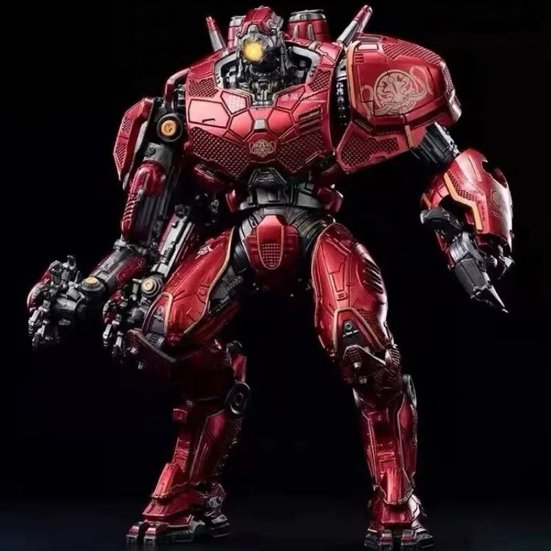Ling Jihun Pacifics Gipsy Danger Youth Edition 8 Inch 20cm LED Light-Up Model Kit Mecha Action Figures Collectible Toys Gifts