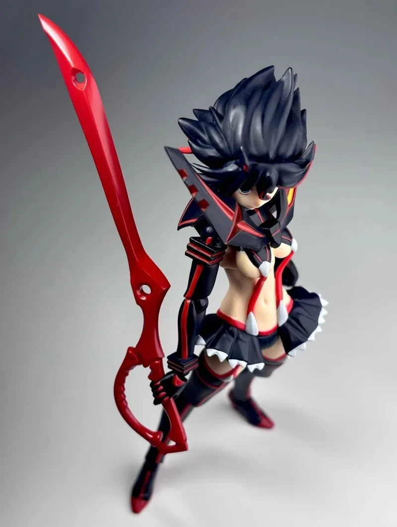 Figma 220 Action Figure Anime Kill La Kill Matoi Ryuuko Figma 220 Pvc Action Figure Collectible 14.5 Model Toy
