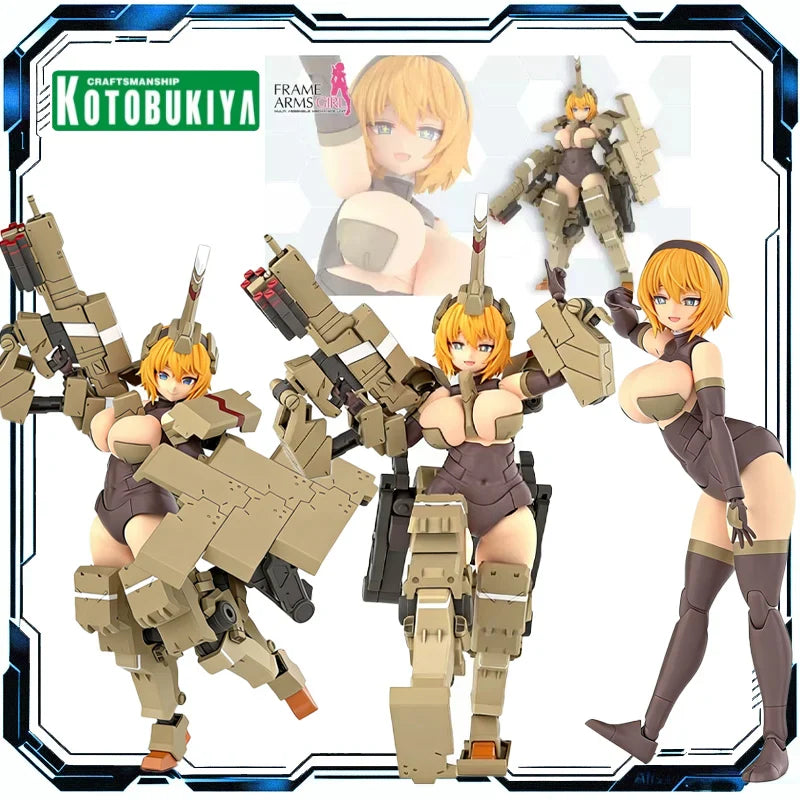 Kotobukiya Original Gadget Trial FG124 Frame Arms Girl Kagutsuchi-Kou Bausatz Modell Actionfigur Spielzeug für Jungen Mädchen Kinder Geschenk