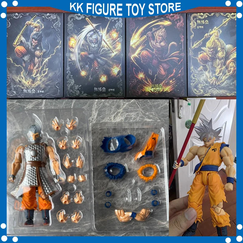 mythical Beast Studio Armor Monkey King MA001-MA004 Sun Monkey Actionfigur Super Saiyajin SSB Ultra Instinct Goku Modellspielzeug