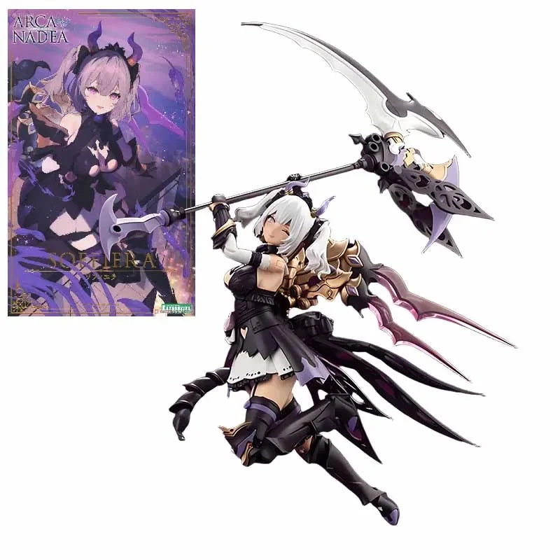 KOTOBUKIYA Original VELRETTA SOFFLERA LUMITEA Anime Action Figure Assembly Model Toys Collectible Model Ornaments Gifts