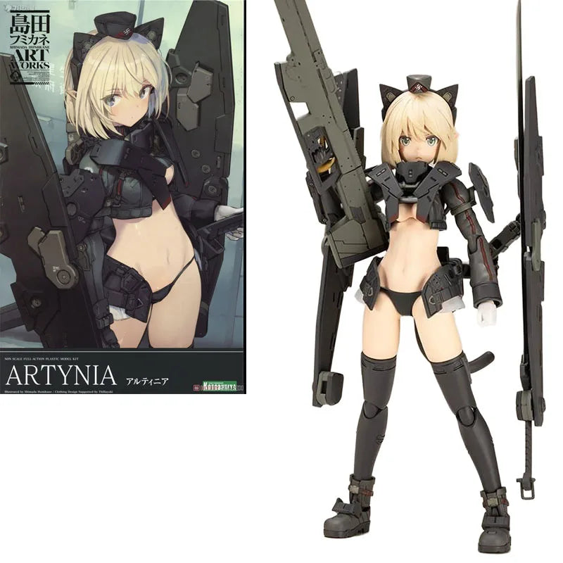 Kotobukiya Genuine FRAME ARMS GIRL SHIMADA HUMIKANE WORKSⅡARSIA ARTYNIA ARSIA ANOTHER COLOR Figure Assembly Model Toys in stock