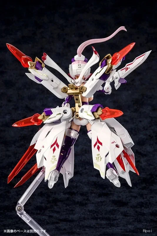In Stock Original Kotobukiya KP515 Megami Device 12 ASRA  ASRANINE-TAILS Suit Gift Collection Ornaments Collection Anime Toys