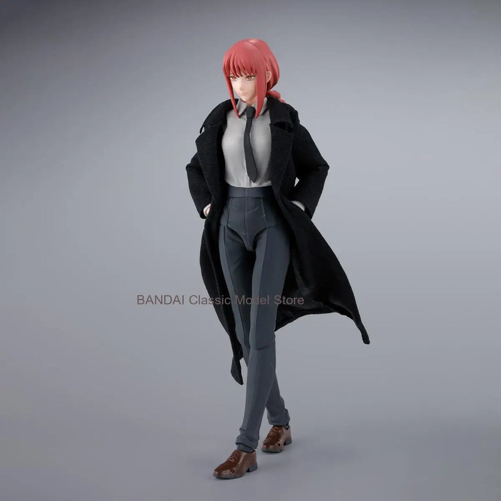 Bandai Original Genuine Figure Chainsaw Man Model Kit SHF Makima Joints Movable Collection Action Figure Model Boys Toys Gifts