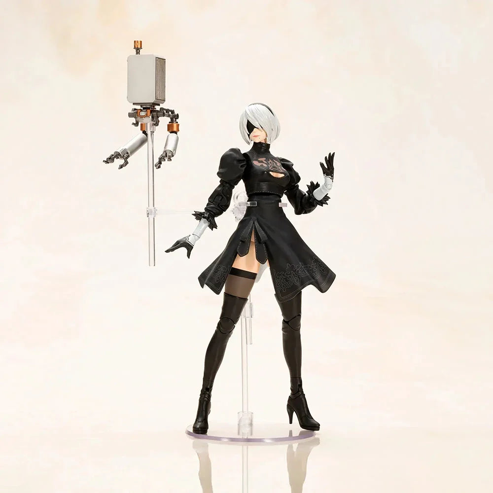 In-Stock Square Enix & Kotobukiya NieR:Automata 2B (YoRHa No.2 Type B) 15cm Nice Collectible Plastic Model Kit Toys