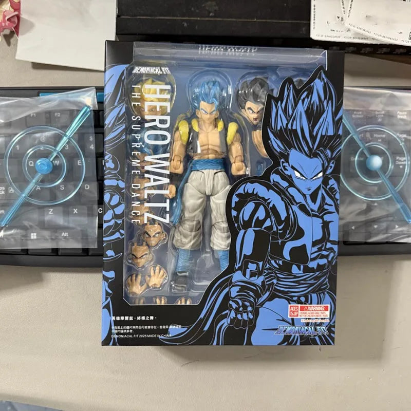 New Hot Demoniacal Fit Hero Waltz Super The Ultimate Dance Sailan Gogeta Shf Action Figures Model Toy Surprise Christmas Gift