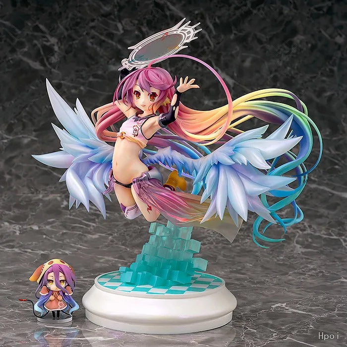 Original In Stock Phat! NO GAME NO LIFE: ZERO Jibril 1/7 Figures Model Toy Gift Collection Ornament