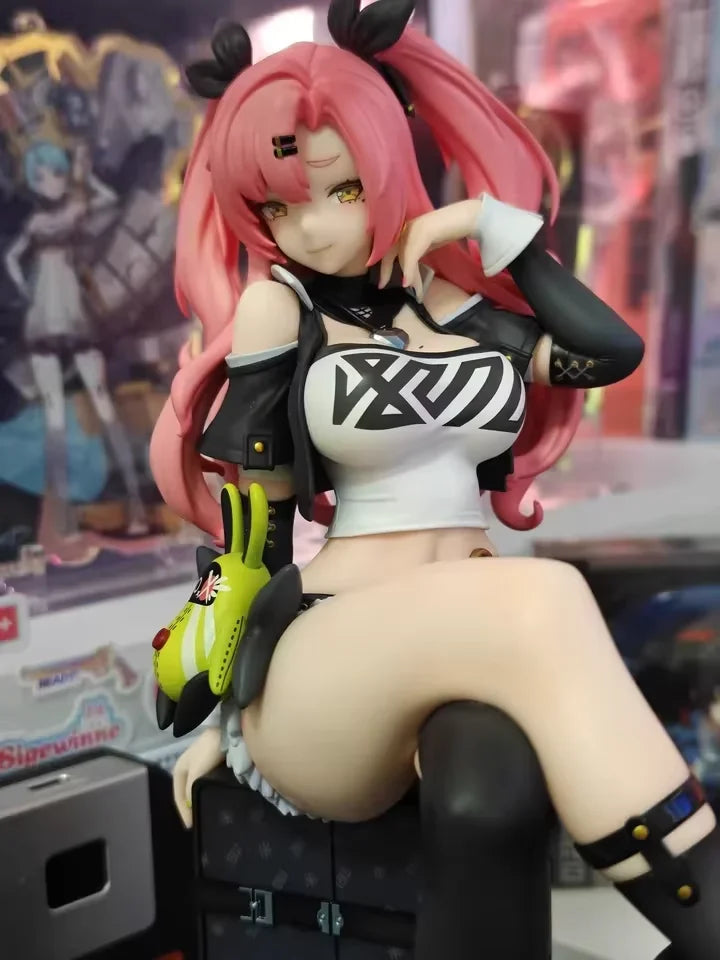 Genuine Game Zenless Zone Zero Anime Figure 1/7 Nicole Demara Figures Camp Series Rabbit House Nicole Model Statue Toy Xmas Gift